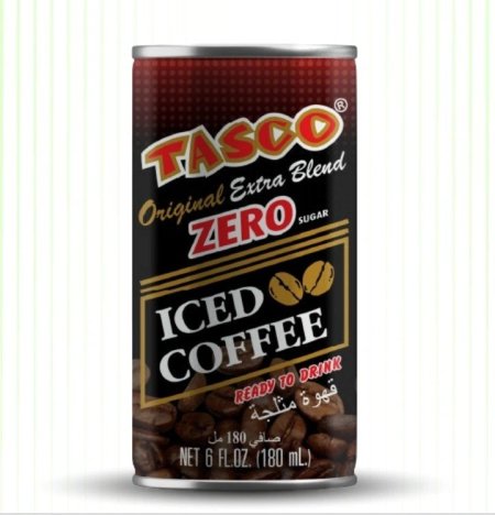 تاسكو قهوة باردة بدون سكر Tasco Iced Coffee Zero