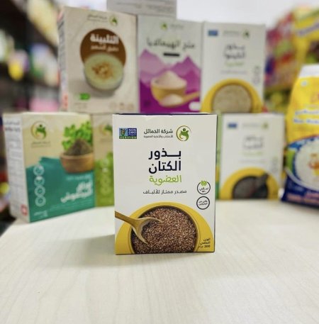 بذور الكتان العضوية الخمائل 200 غم