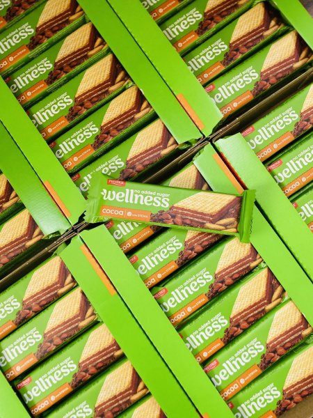بسكويت wellness من دقيق القمح بدون سكر